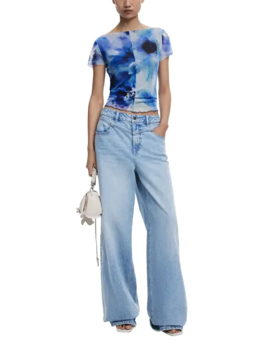 "Desigual T-Shirt im Sale | Desigual - Desigual T-Shirt Donna online kaufen"|Planet-Deluxe