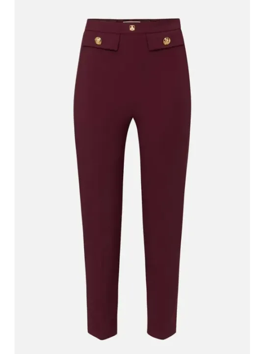 "Elisabetta Franchi Hosen im Sale | Elisabetta Franchi - Elisabetta Franchi Pantaloni Donna online kaufen"|Planet-Deluxe