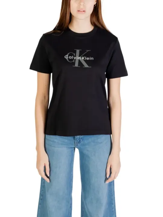 "Calvin Klein Jeans T-Shirt im Sale | Calvin Klein Jeans - Calvin Klein Jeans T-Shirt Donna online kaufen"|Planet-Deluxe