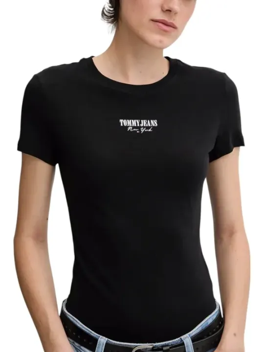 "Tommy Hilfiger Jeans T-Shirt im Sale | Tommy Hilfiger Jeans - Tommy Hilfiger Jeans T-Shirt Donna online kaufen"|Planet-Deluxe