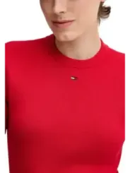 "Tommy Hilfiger Jeans T-Shirt im Sale | Tommy Hilfiger Jeans - Tommy Hilfiger Jeans T-Shirt Donna online kaufen"|Planet-Deluxe