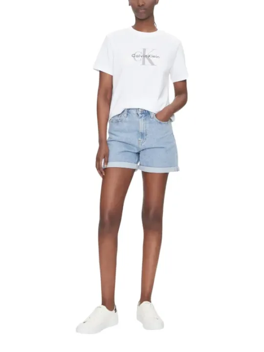 "Calvin Klein Jeans T-Shirt im Sale | Calvin Klein Jeans - Calvin Klein Jeans T-Shirt Donna online kaufen"|Planet-Deluxe