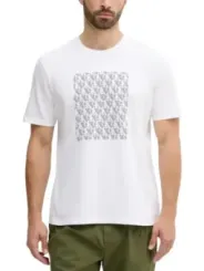 "Calvin Klein Jeans T-Shirts im Sale | Calvin Klein Jeans Herren T-Shirt Weiß Herbst Winter online kaufen"|Planet-Deluxe