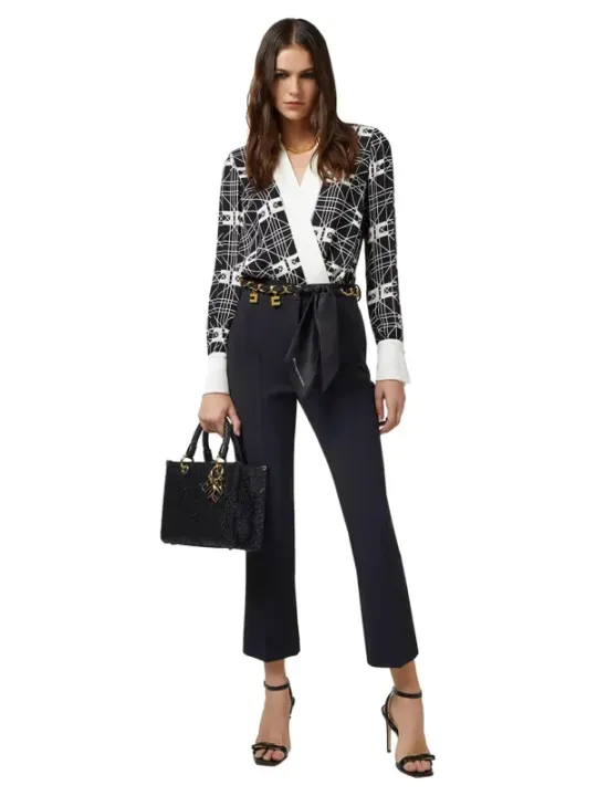 "Elisabetta Franchi Bluse im Sale | Elisabetta Franchi - Elisabetta Franchi Blouse Donna online kaufen"|Planet-Deluxe