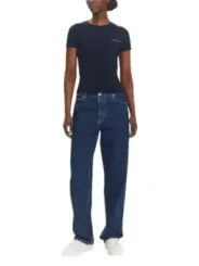 "Tommy Hilfiger Jeans T-Shirt im Sale | Tommy Hilfiger Jeans - Tommy Hilfiger Jeans T-Shirt Donna online kaufen"|Planet-Deluxe