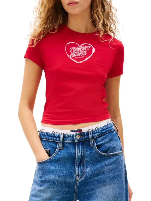 "Tommy Hilfiger Jeans T-Shirt im Sale | Tommy Hilfiger Jeans - Tommy Hilfiger Jeans T-Shirt Donna online kaufen"|Planet-Deluxe "Tommy Hilfiger Jeans T-Shirt im Sale | Tommy Hilfiger Jeans - Tommy Hilfiger Jeans T-Shirt Donna online kaufen"|Planet-Deluxe