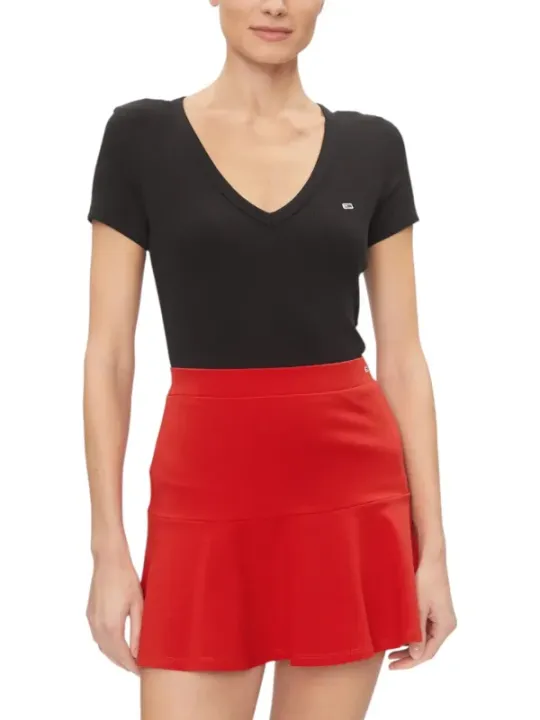 "Tommy Hilfiger Jeans T-Shirt im Sale | Tommy Hilfiger Jeans - Tommy Hilfiger Jeans T-Shirt Donna online kaufen"|Planet-Deluxe