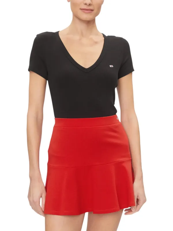 "Tommy Hilfiger Jeans T-Shirt im Sale | Tommy Hilfiger Jeans - Tommy Hilfiger Jeans T-Shirt Donna online kaufen"|Planet-Deluxe