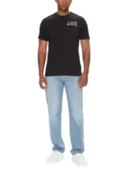"Calvin Klein Jeans T-Shirts im Sale | Calvin Klein Herren TShirt Schwarz Druck HerbstWinter online kaufen"|Planet-Deluxe