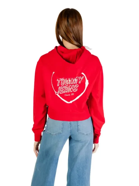 "Tommy Hilfiger Jeans Fleece im Sale | Tommy Hilfiger Jeans - Tommy Hilfiger Jeans Felpa Donna online kaufen"|Planet-Deluxe