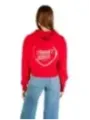 "Tommy Hilfiger Jeans Fleece im Sale | Tommy Hilfiger Jeans - Tommy Hilfiger Jeans Felpa Donna online kaufen"|Planet-Deluxe