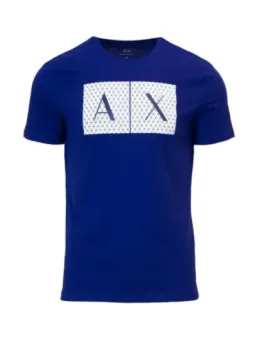 "Armani Exchange Herren T-Shirt Blau: Stil für Frühling/Sommer"