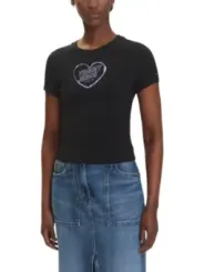 "Tommy Hilfiger Jeans T-Shirt im Sale | Tommy Hilfiger Jeans - Tommy Hilfiger Jeans T-Shirt Donna online kaufen"|Planet-Deluxe