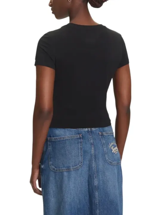 "Tommy Hilfiger Jeans T-Shirt im Sale | Tommy Hilfiger Jeans - Tommy Hilfiger Jeans T-Shirt Donna online kaufen"|Planet-Deluxe