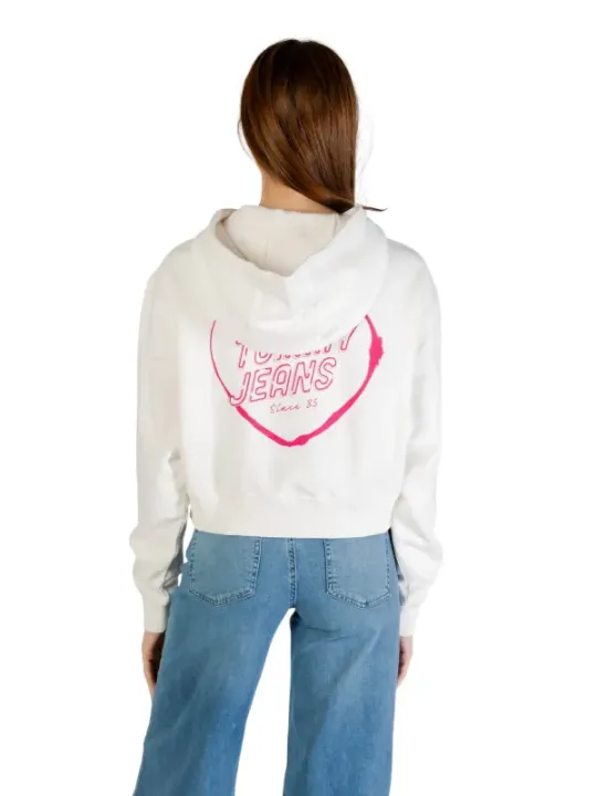 "Tommy Hilfiger Jeans Fleece im Sale | Tommy Hilfiger Jeans - Tommy Hilfiger Jeans Felpa Donna online kaufen"|Planet-Deluxe
