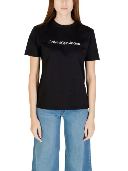 "Calvin Klein Jeans T-Shirt im Sale | Calvin Klein Jeans - Calvin Klein Jeans T-Shirt Donna online kaufen"|Planet-Deluxe