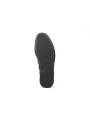 Schwarze Leder Stiefeletten mit Schnalle