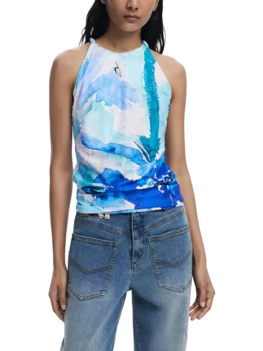 "Desigual Top im Sale | Desigual - Desigual Top Donna online kaufen"|Planet-Deluxe