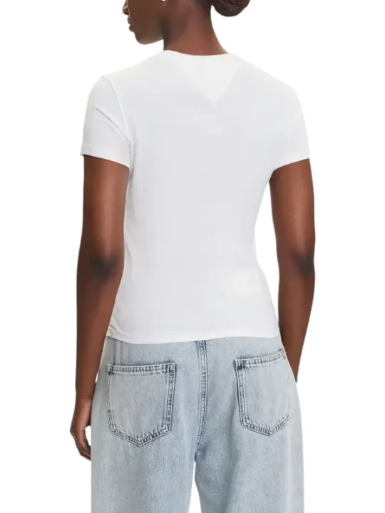 "Tommy Hilfiger Jeans T-Shirt im Sale | Tommy Hilfiger Jeans - Tommy Hilfiger Jeans T-Shirt Donna online kaufen"|Planet-Deluxe