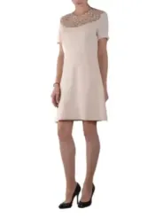 "Pinko Kleider im Sale | Pinko Damenkleid Weiß Kurzarm  online kaufen"|Planet-Deluxe