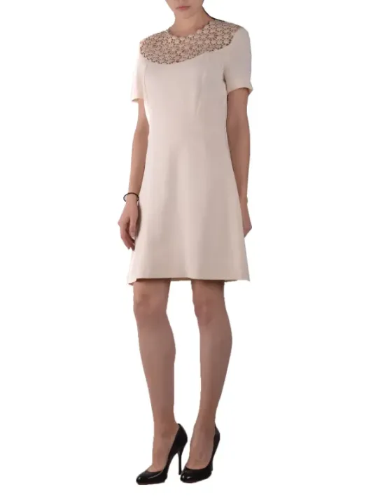 "Pinko Kleider im Sale | Pinko Damenkleid Weiß Kurzarm  online kaufen"|Planet-Deluxe