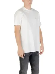 "Armani Exchange T-Shirts im Sale | Armani Exchange Herren TShirt Weiß Kurzarm Rundhals online kaufen"|Planet-Deluxe