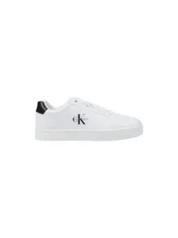 "Calvin Klein Herren Leder Sneaker Weiß - Herbst/Winter"