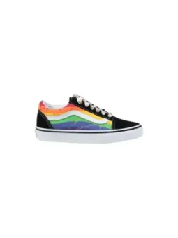 Vans Damen Slip-On Sneakers Schwarz Bunt – Frühling/Sommer