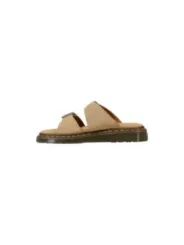 "Dr. Martens Pantoletten im Sale | Dr Martens Herren Leder Pantoletten Beige Schnalle online kaufen"|Planet-Deluxe