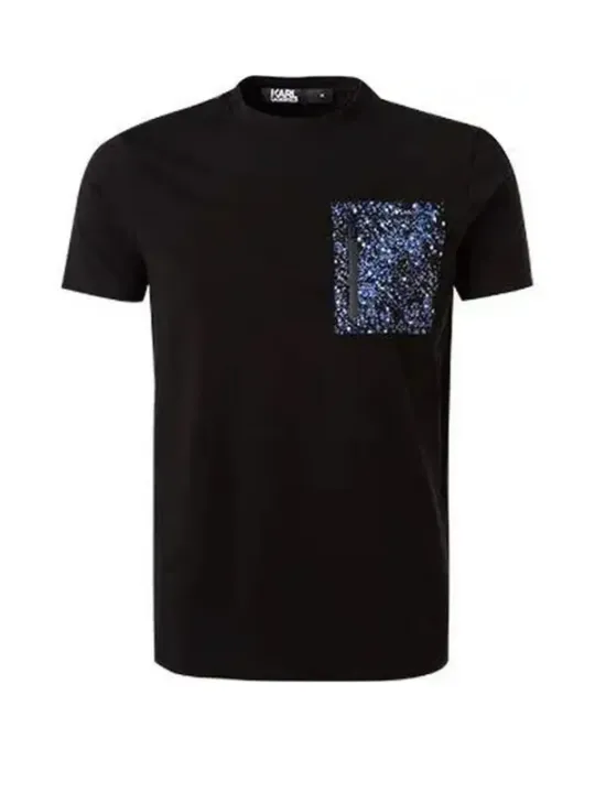 "Karl Lagerfeld T-Shirt im Sale | Karl Lagerfeld - Karl Lagerfeld T-Shirt Uomo online kaufen"|Planet-Deluxe