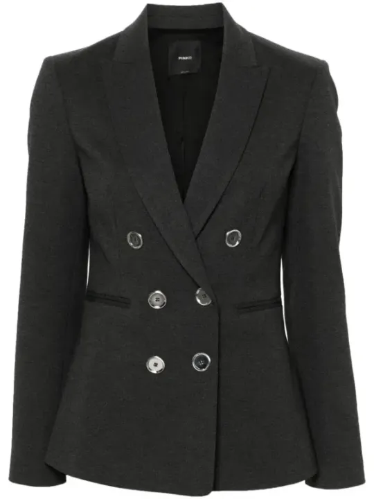 "Pinko Blazer im Sale | Pinko Damen Herbst Winter Kostümjacke Grau online kaufen"|Planet-Deluxe