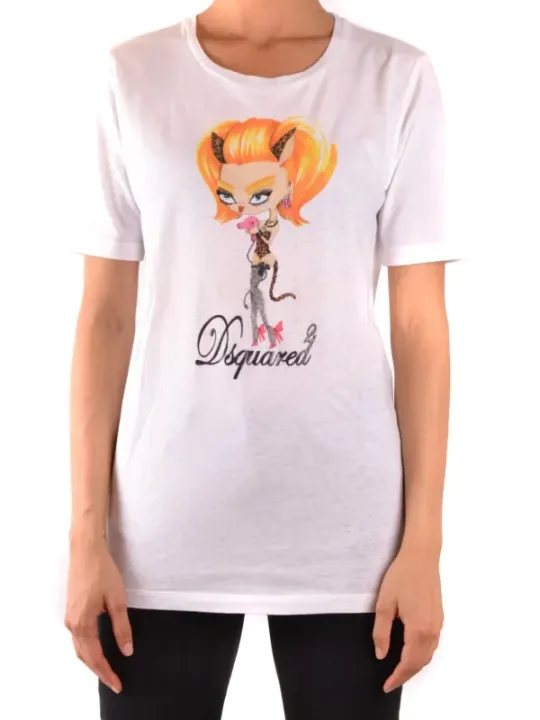 "Dsquared T-Shirt im Sale | Dsquared - Dsquared T-Shirt Donna online kaufen"|Planet-Deluxe