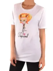 "Dsquared T-Shirt im Sale | Dsquared - Dsquared T-Shirt Donna online kaufen"|Planet-Deluxe