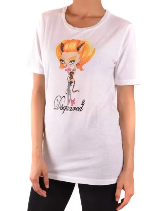 "Dsquared T-Shirt im Sale | Dsquared - Dsquared T-Shirt Donna online kaufen"|Planet-Deluxe