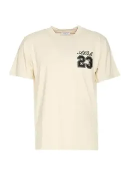 "Offwhite Herren T-Shirt Beige - Herbst/Winter Style"