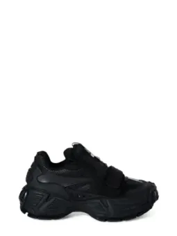 Offwhite Herren Slip-On Sneaker Schwarz Leder Herbst/Winter