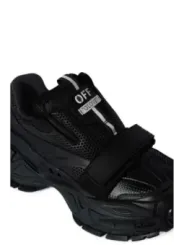 "Off-White Sneakers im Sale | Offwhite Herren SlipOn Sneaker Schwarz Leder HerbstWinter online kaufen"|Planet-Deluxe