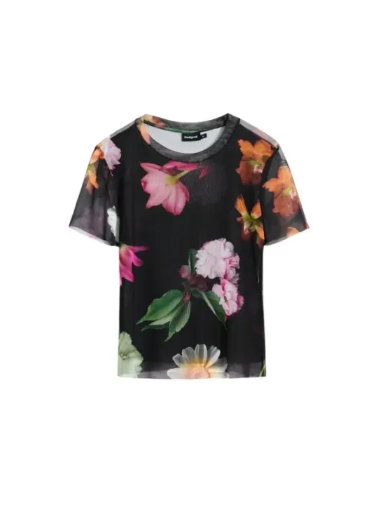 "Desigual T-Shirt im Sale | Desigual - Desigual T-Shirt Donna online kaufen"|Planet-Deluxe
