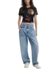 "Desigual T-Shirt im Sale | Desigual - Desigual T-Shirt Donna online kaufen"|Planet-Deluxe