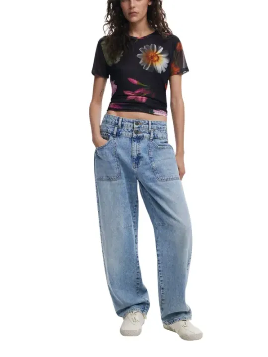 "Desigual T-Shirt im Sale | Desigual - Desigual T-Shirt Donna online kaufen"|Planet-Deluxe