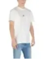 "Tommy Hilfiger Jeans T-Shirts im Sale | Tommy Hilfiger Herren T-Shirt Beige Bio-Baumwolle online kaufen"|Planet-Deluxe