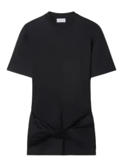 "Stilvolles Offwhite Damenkleid Schwarz - Frühling/Sommer"