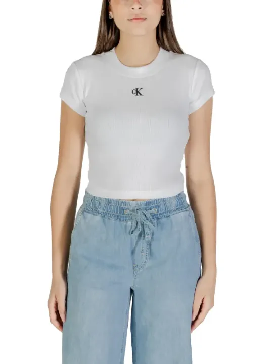 "Calvin Klein Jeans T-Shirt im Sale | Calvin Klein Jeans - Calvin Klein Jeans T-Shirt Donna online kaufen"|Planet-Deluxe