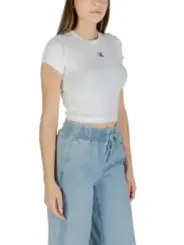 "Calvin Klein Jeans T-Shirt im Sale | Calvin Klein Jeans - Calvin Klein Jeans T-Shirt Donna online kaufen"|Planet-Deluxe