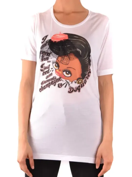 "Dsquared T-Shirt im Sale | Dsquared - Dsquared T-Shirt Donna online kaufen"|Planet-Deluxe