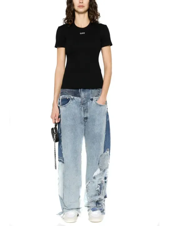 "Off-White T-Shirt im Sale | Off-white - Off-white T-Shirt Donna online kaufen"|Planet-Deluxe