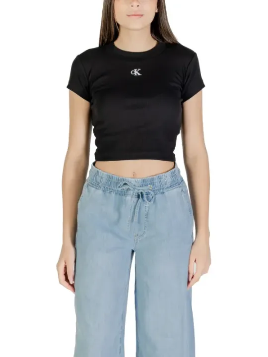 "Calvin Klein Jeans T-Shirt im Sale | Calvin Klein Jeans - Calvin Klein Jeans T-Shirt Donna online kaufen"|Planet-Deluxe
