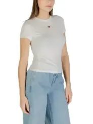 "Tommy Hilfiger Jeans T-Shirt im Sale | Tommy Hilfiger Jeans - Tommy Hilfiger Jeans T-Shirt Donna online kaufen"|Planet-Deluxe