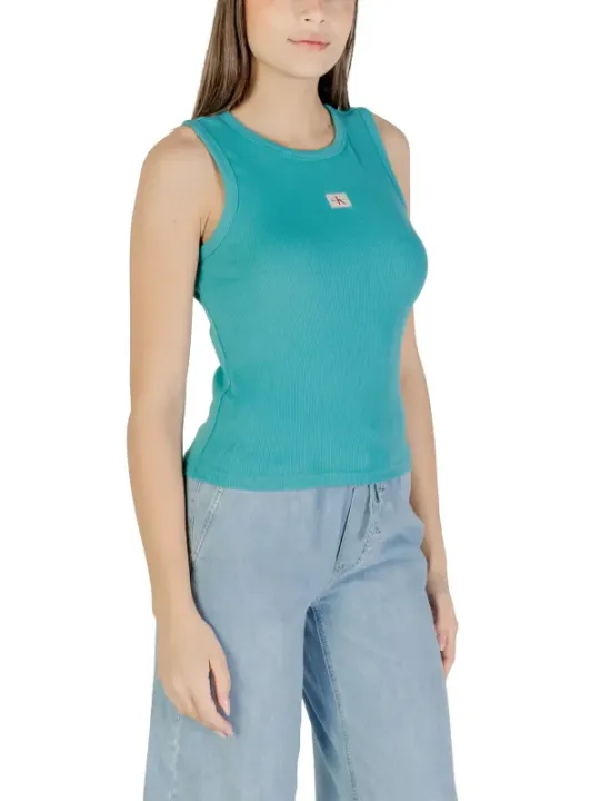 "Calvin Klein Jeans Tank-Tops im Sale | Calvin Klein Jeans - Calvin Klein Jeans Canotta Donna online kaufen"|Planet-Deluxe