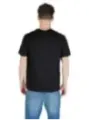 "Calvin Klein Jeans T-Shirts im Sale | Calvin Klein Herren T-Shirt Schwarz Herbst-Winter 100% Baumwolle online kaufen"|Planet-Deluxe